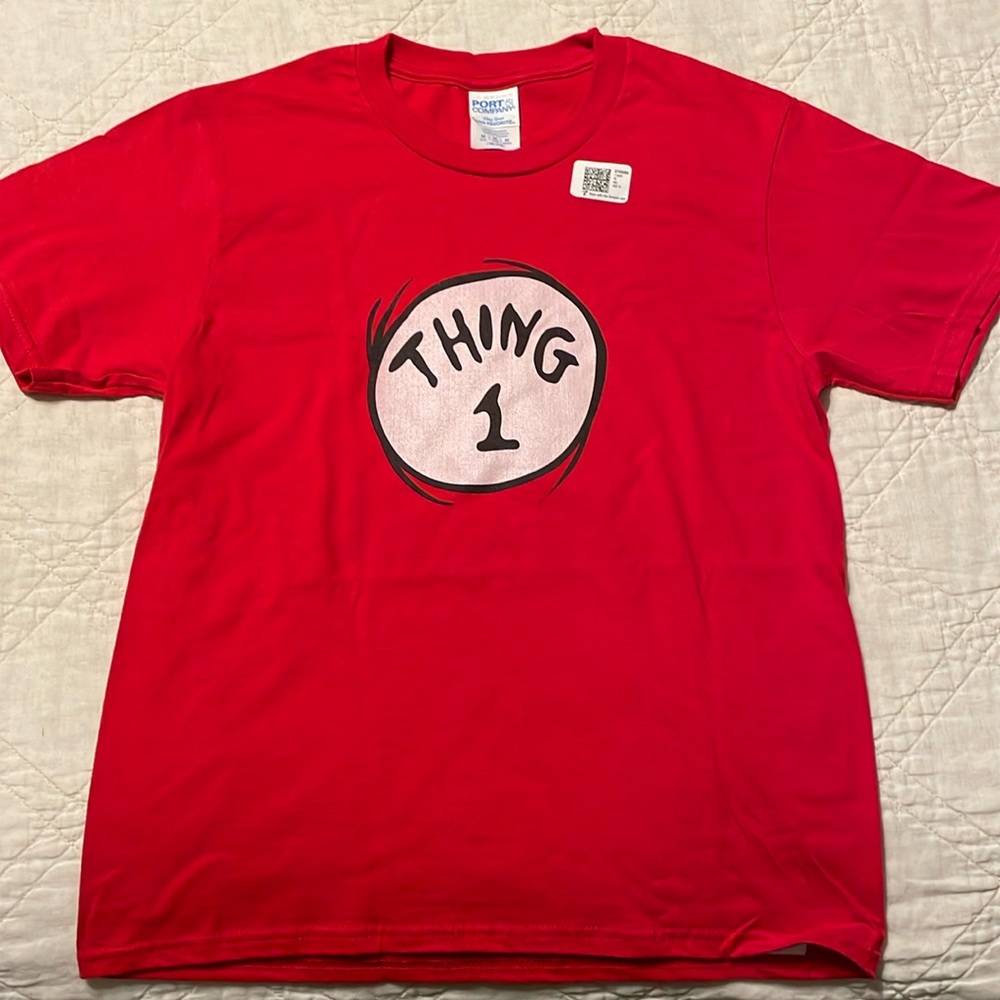 NWT Thing 1 shirt, youth medium